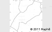 Blank Simple Map of Oxkutzcab, no labels