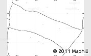 Blank Simple Map of Apozol, no labels