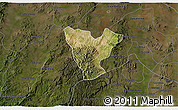 Satellite 3D Map of Genaro Codina, darken