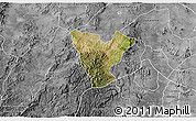 Satellite 3D Map of Genaro Codina, desaturated