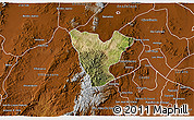 Satellite 3D Map of Genaro Codina, physical outside