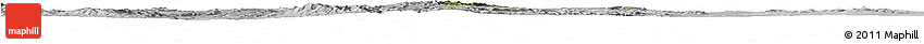 Satellite Horizon Map of Genaro Codina, lighten, desaturated