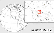 Blank Location Map of Genaro Codina
