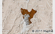 Physical Map of Genaro Codina, lighten