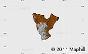 Physical Map of Genaro Codina, single color outside
