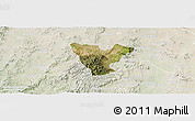 Satellite Panoramic Map of Genaro Codina, lighten