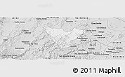 Silver Style Panoramic Map of Genaro Codina