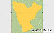 Savanna Style Simple Map of Genaro Codina