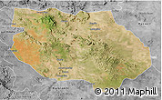 Satellite 3D Map of General Francisco R. Murg, desaturated
