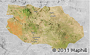 Satellite 3D Map of General Francisco R. Murg, lighten, desaturated