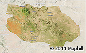 Satellite 3D Map of General Francisco R. Murg, lighten