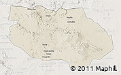 Shaded Relief 3D Map of General Francisco R. Murg, lighten