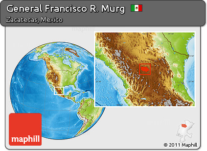 Physical Location Map of General Francisco R. Murg