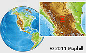 Physical Location Map of General Francisco R. Murg