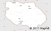Classic Style Simple Map of General Francisco R. Murg, cropped outside