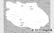 Gray Simple Map of General Francisco R. Murg