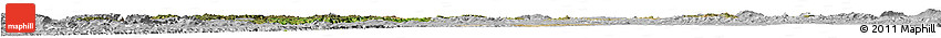 Satellite Horizon Map of Zacatecas, lighten, desaturated