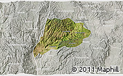 Satellite 3D Map of Jimenez del Teul, lighten, semi-desaturated