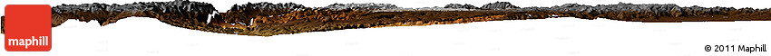 Physical Horizon Map of Jimenez Del Teul, darken