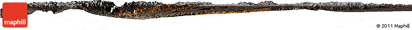 Physical Horizon Map of Jimenez Del Teul, darken, semi-desaturated