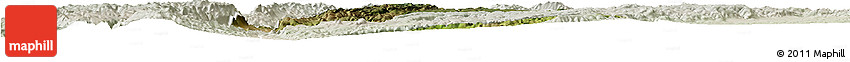 Satellite Horizon Map of Jimenez Del Teul, lighten