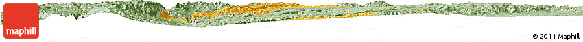 Savanna Style Horizon Map of Jimenez Del Teul