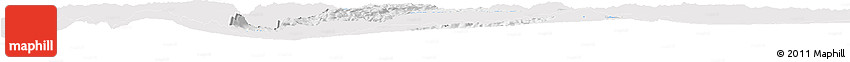 Silver Style Horizon Map of Jimenez Del Teul, single color outside