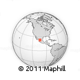 Outline Map of Jimenez Del Teul