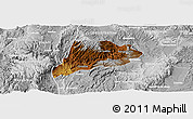 Physical Panoramic Map of Jimenez del Teul, lighten, desaturated