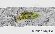 Satellite Panoramic Map of Jimenez del Teul, lighten, desaturated
