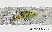 Satellite Panoramic Map of Jimenez del Teul, lighten, semi-desaturated
