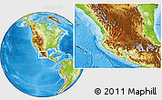 Physical Location Map of Juchipila