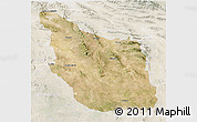 Satellite 3D Map of Mazapil, lighten