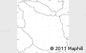 Blank Simple Map of Mazapil, no labels