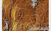 Physical Map of Monte Escobedo