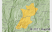 Savanna Style Map of Monte Escobedo