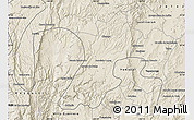 Shaded Relief Map of Monte Escobedo