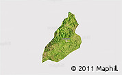 Satellite 3D Map of Nochistlan de Mejia, cropped outside