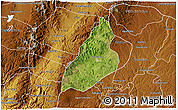 Satellite 3D Map of Nochistlan de Mejia, physical outside
