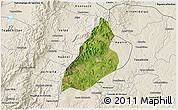 Satellite 3D Map of Nochistlan de Mejia, shaded relief outside