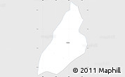 Silver Style Simple Map of Nochistlan de Mejia, single color outside
