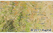 Satellite 3D Map of Ojocaliente