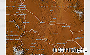 Physical Map of Rio Grande