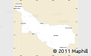 Classic Style Simple Map of Rio Grande, single color outside