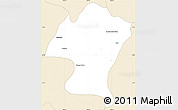 Classic Style Simple Map of Tepetongo