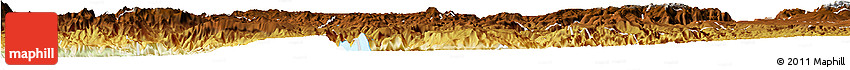 Physical Horizon Map of Teul De Gonzalez Ortega