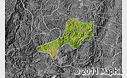Satellite Map of Teul de Gonzalez Ortega, desaturated