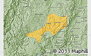 Savanna Style Map of Teul de Gonzalez Ortega