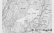 Silver Style Map of Teul de Gonzalez Ortega