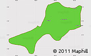 Political Simple Map of Teul de Gonzalez Ortega, cropped outside